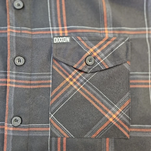 Dixxon The Milwaukee OG Flannel Men's Long Sleeve Button Down Shirt L - Picture 4 of 11